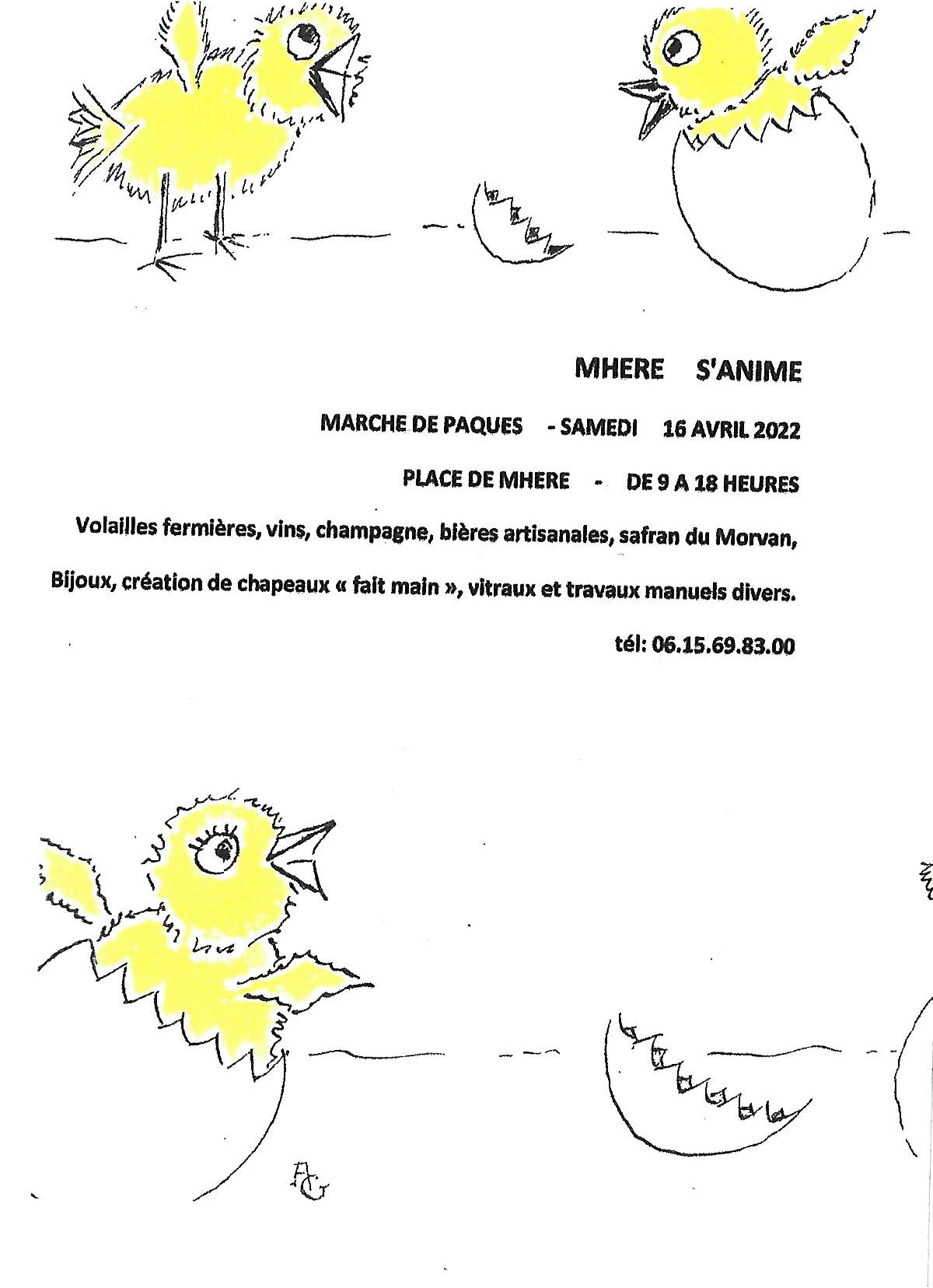 Marché de Pâques Mhère s’anime