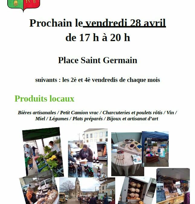 Le petit marché de Mhère est de retour