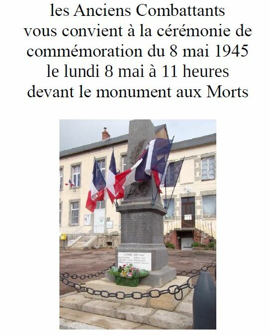 Commémoration du 8 mai 1945