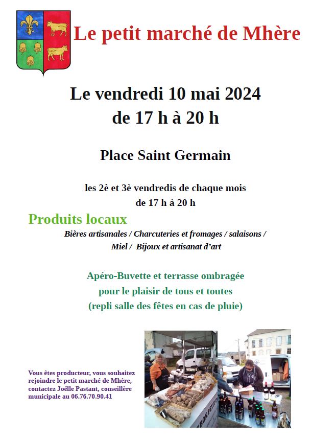 Annonce petit marché 10052024