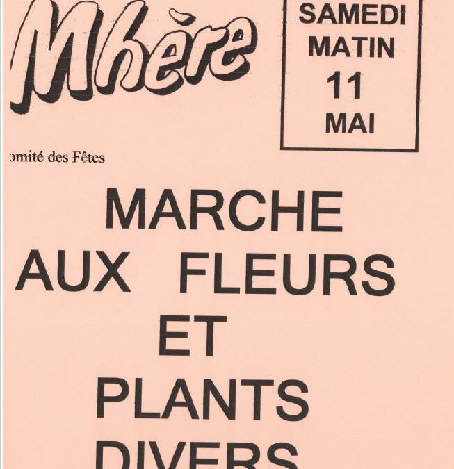 Marché aux fleurs